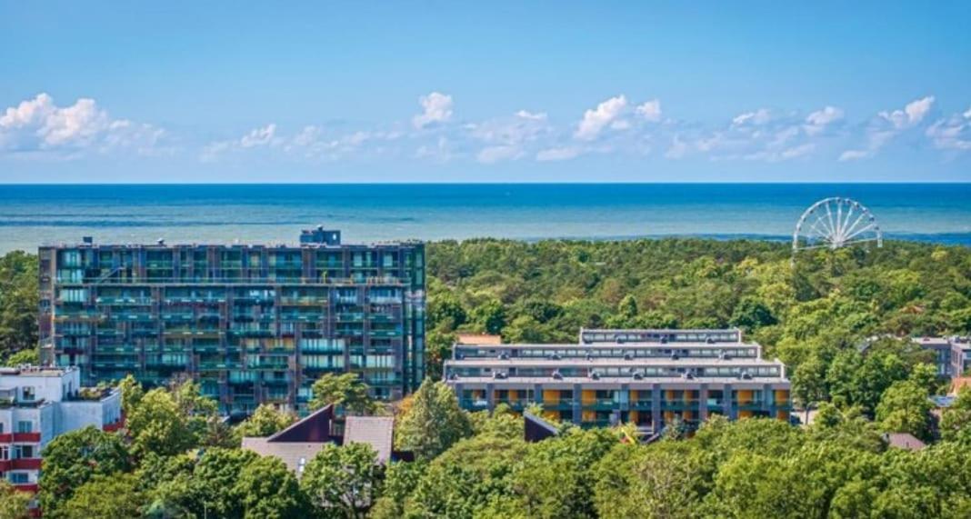 Palanga Sea View Apartment Bagian luar foto
